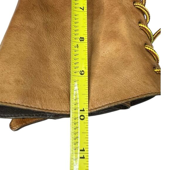 Cole Haan X NikeAir Brielle Tan Soft Leather Lace Up Chukka Boots Size US 7.5 - Picture 11 of 11